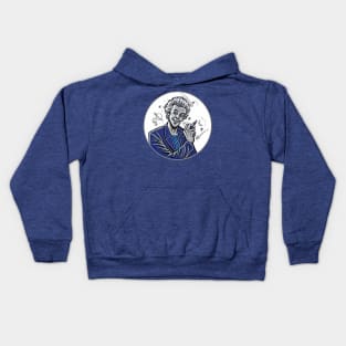 Peter Capaldi (Moon Man) Kids Hoodie